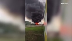 12 октября в Грозном произошел взрыв на автозаправке  12 октября в Грозном произошел взрыв на автозаправке