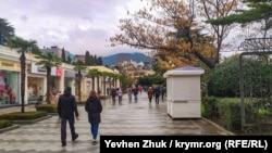 Набережная Ялты, архивное фото