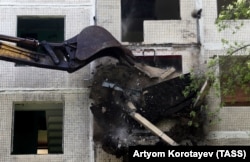 Снос пятиэтажки в Москве, 2017 год