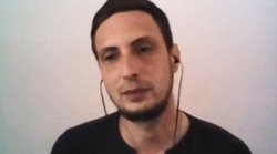 Сергій Сухомлін, учасник боїв за Луганський аеропорт