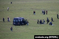 Затримання учасників «Маршу проти терору». Мінськ, 1 листопада