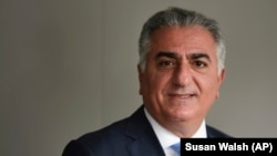 Reza Pahlavi, the exiled son of Iran's last shah. (file photo)