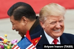 Дональд Трамп и Си Цзиньпин