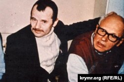 Мустафа Джемілєв та Андрій Сахаров, Москва, 1986 р. Архів Мустафи Джемілєва.