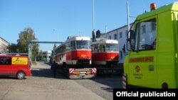 Два трамваї із тих, які закупив Харків