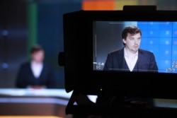 Олексій Гончарук в студії Радіо Свобода