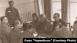 Науковці інституту імені Курчатова на нараді з ліквідації наслідків аварії