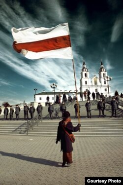 День волі-2006. Ніна Багінська. Фото: Євген Отцецький