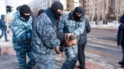 Силовики затримують активіста в Нур-Султані, 1 березня 2020 року