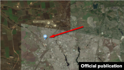 Напрямок удару, карта