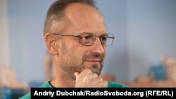 Роман Безсмертний у студії Радіо Свобода. Київ, 25 вересня 2018 року