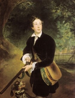 Портрет письменника Олексія Толстого (1817–1875) в молоді роки авторства художника Карла Брюллова