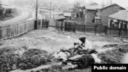 Жертви голоду. Харківщина, 1933 рік, архівне фото