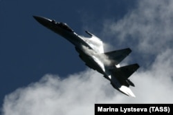 Су-35 під час навчань у 2018 році