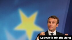 Veliki program jačanja EU Macrona (na fotografiji) na iskušenju