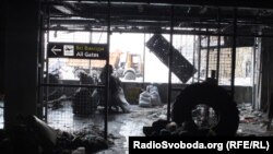 Міжнародний аеропорт «Донецьк» імені Сергія Прокоф'єва, 31 грудня 2014 – 14 січня 2015 року