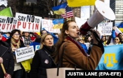 Акція на підтримку України, Нью-Йорк, 2022 рік