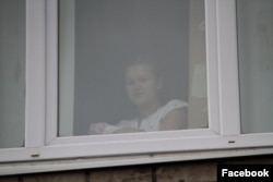 Віолетта Рябоконь в пологовому відділенні. Фото Андрія Клеймьонова