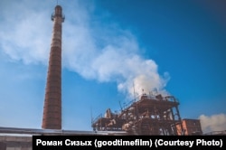 Промплощадка Усольехимпрома в Усолье-Сибирском