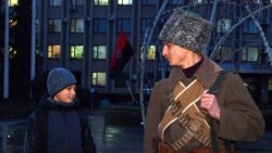 Акция памяти Героев Крут, Славянск, 29 января 2020 года