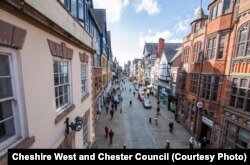 Для зручності у Честері застосували схему спільного використання вулиці