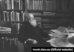 Голова Української Центральної Ради, історик Михайло Грушевський