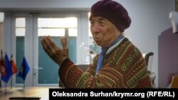 Ветеран Крымскотатарского национального движения Айше Сейтмуратова. Крым, 2019 год