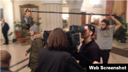 Зйомки фільму «Іній» з Ванессою Параді