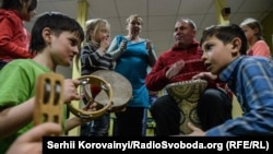 Літній табір для дітей вимушених преселенців з Донбасу під Києвом