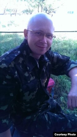 Доброволец Алексей Гиренко