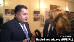 Замість відповідей на запитання від Степана Полторака журналісти почули звинувачення