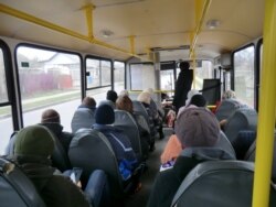 Громадський транспорт у Донецьку, 23 березня 2020 року