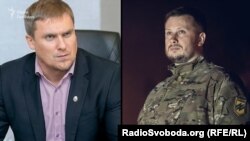 Заступник міністра Авакова Вадим Троян та народний депутат України Андрій Білецький