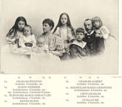 Вільгельм – найменший серед дітей – на руках у матері