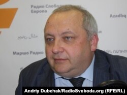 Ігор Гринів у студії Радіо Свобода. Київ, 2011 рік