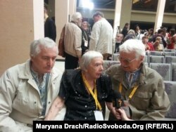 Василь Овсієнко, Людмила Алексєєва, Євген Сверстюк, Київ, травень 2014 року