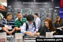 Виставка електроніки в Тайвані