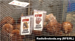 Пташиний ринок в окупованому Донецьку