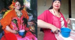 Инесса Чабачненко в роли "Девушки с кувшином" Архипова