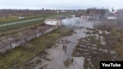 Спільні «контртерористичні навчання» військ ОГРВ і сил сепаратистів на складах боєприпасів у Кобасні, 2017 рік