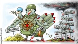 Політична карикатура художника Олексія Кустовського