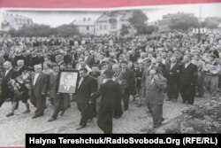 Поховання Кузнєцова у Львові у липні 1960 року