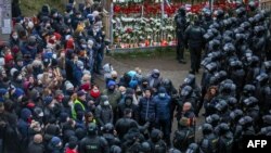 Захисники «площі Змін» у Мінську перед зачисткою і масовими арештами 15 листопада