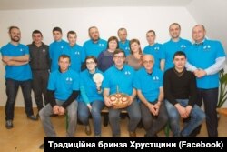 Асоціація вівчарів Хустщини, в центрі – Орест Дель Соль