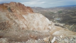 Kamenolom Rujevac u selu Ba u centralnoj Srbiji