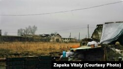 Облаштована позиція бійців батальйону «Полтава»