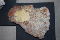 Фрагмент стіни трипільської хати з тиньком (майже як сучасна венеціанка) свідчить, що трипільці були неабиякими естетами