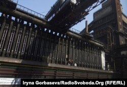 Коксовая батарея комбината «Азовсталь»