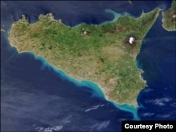 Острів Сицилія, що на півдні Італії