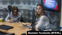 Катерина Некреча, журналистка и ведущая проекта Крым.Реалии, Киев, 2017 год